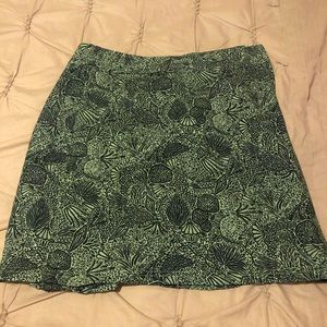 Green Rip Skirt